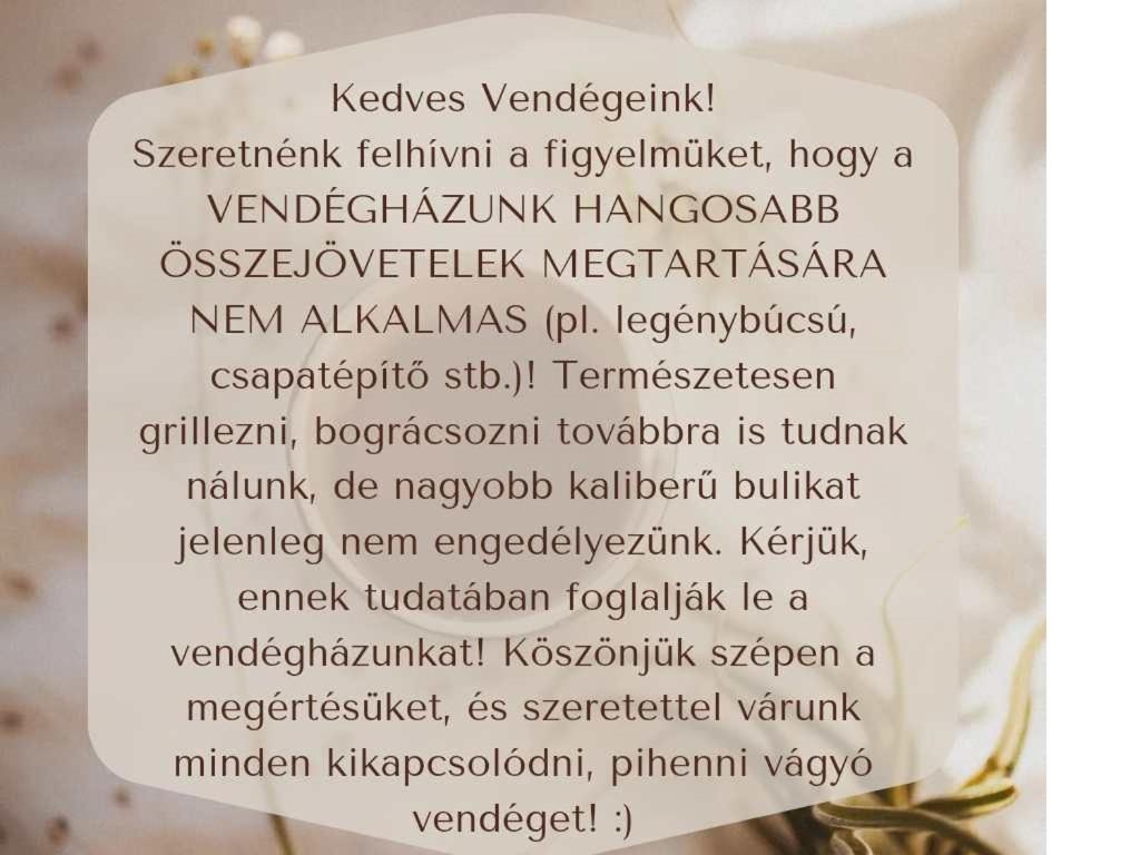 Sokristaly Vendeghaz Ξενοδοχείο Demjén Εξωτερικό φωτογραφία